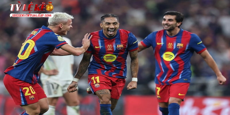 Hai đội bóng đã ghi tên vào trận chung kết siêu cúp Tây Ban Nha theo cách khác nhau